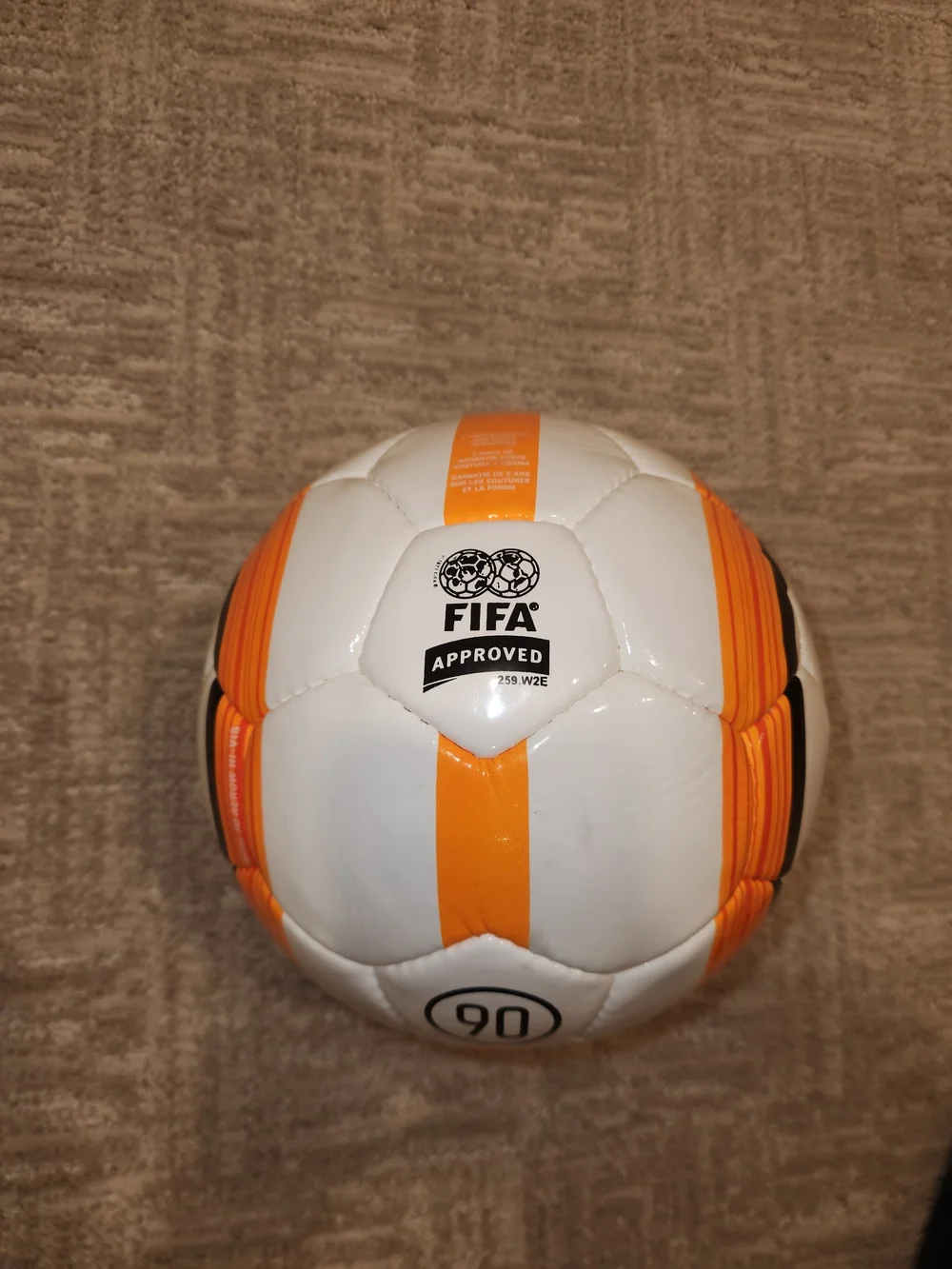 Total 90 Aerow Premier League Ball Soccer/Football Full Size 5 New Never Used